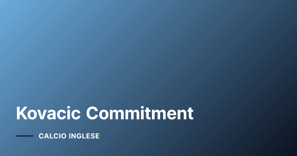 Kovacic Commitment