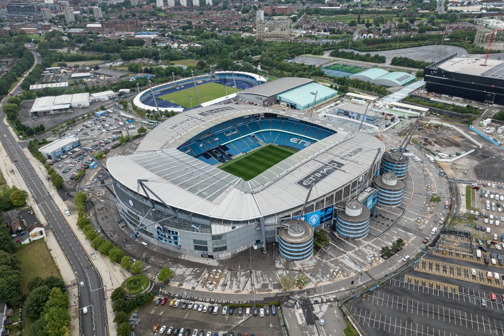 The Etihad Stadium, home of Manchester City
